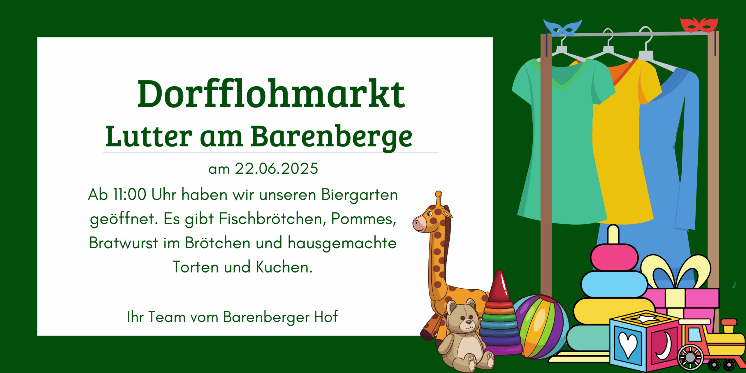 Barenberger Hof Dorfflohmarkt 2025 Barenberger Hof Dorfflohmarkt 2025